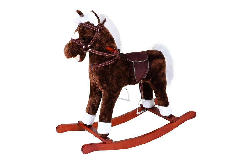 Knorrtoys Rocking Horse Brauny Multi Color