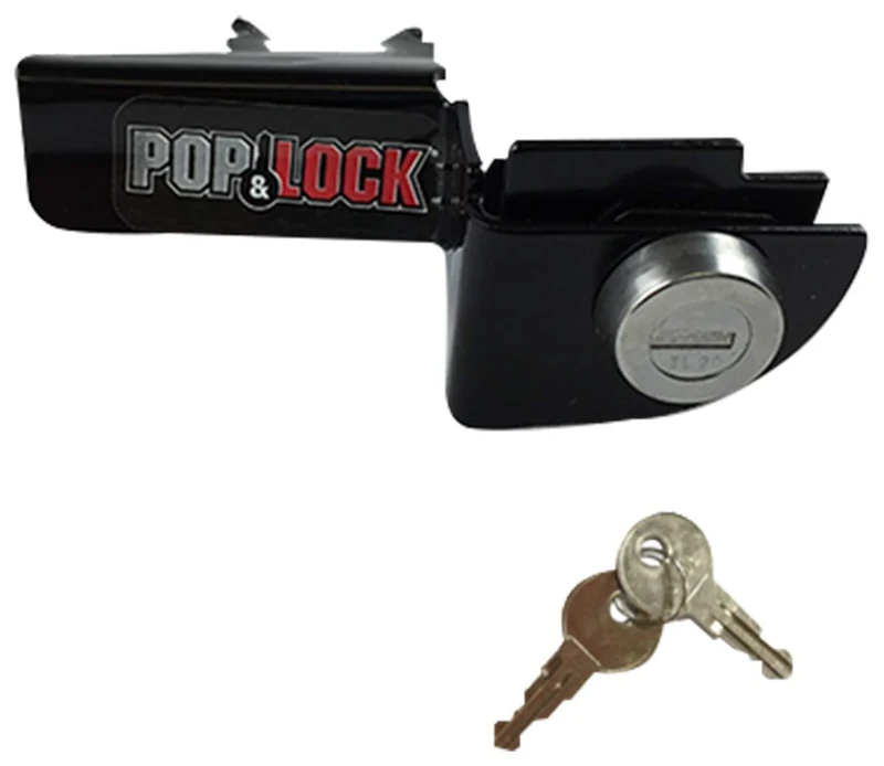 Pop & Lock PL3300 Black Manual Tailgate Lock for Dodge Ram 1500/2500/3500