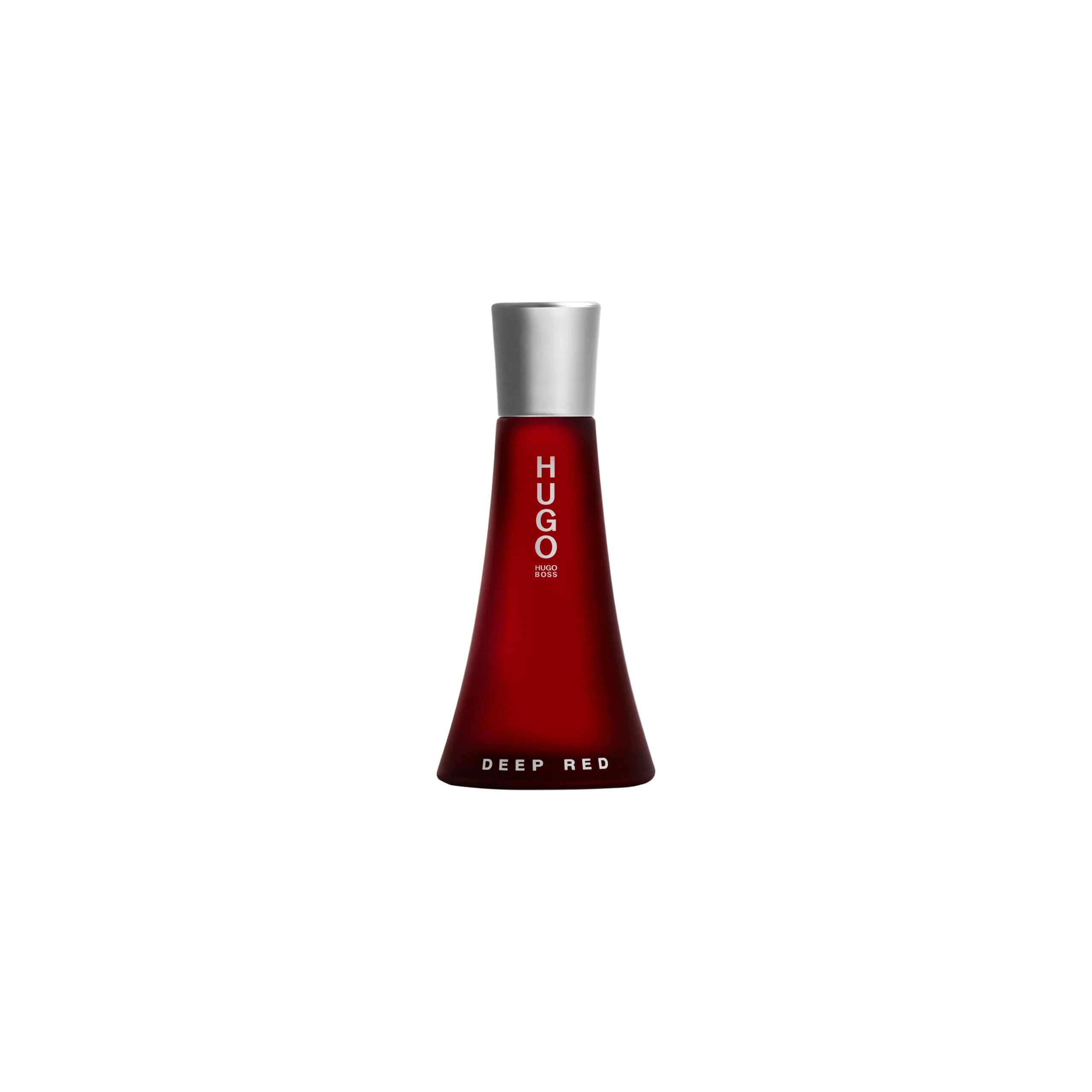 HUGO Deep Red - Eau de Parfum for Her - Ambery Fragrance With Notes Of Clementine, Freesia, Sandalwood - Medium Longevity - 50ml