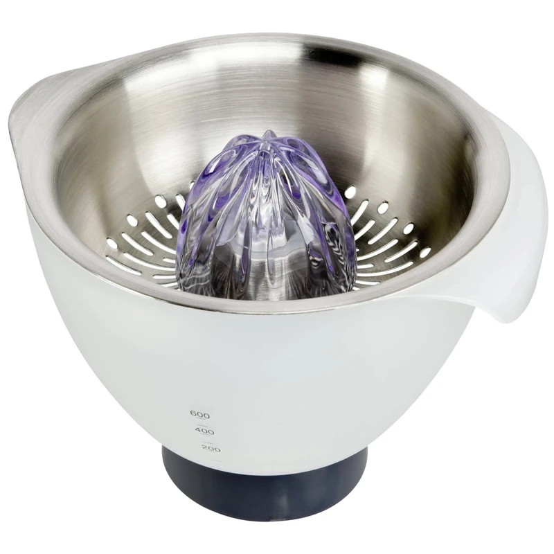 Kenwood Chef / XL AT312 Citrus Juice Attachment - Silver & White