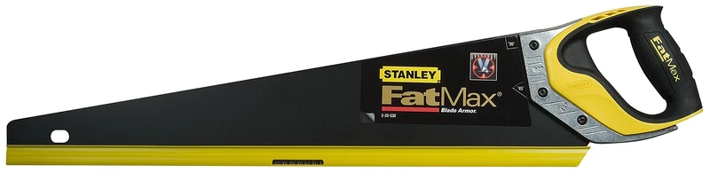 Stanley Fatmax 2-20-529 "Gen2 Appliflon" Hand Saw, Black/Yellow, 500 mm