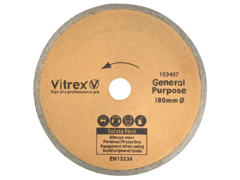 Vitrex 180mm Standard Diamond Blade