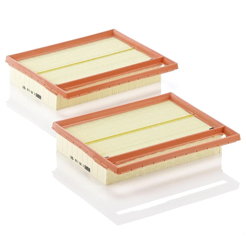 MANN-FILTER C 25 110-2 Air Filter (set of 2) - for Cars + Transporters