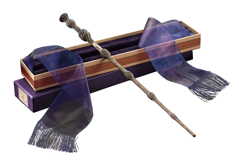 The Noble Collection Professor Dumbledore Wand in Replica Ollivanders WandBox - 15.7 inch (40cm) Harry Potter Collectables - Image 1