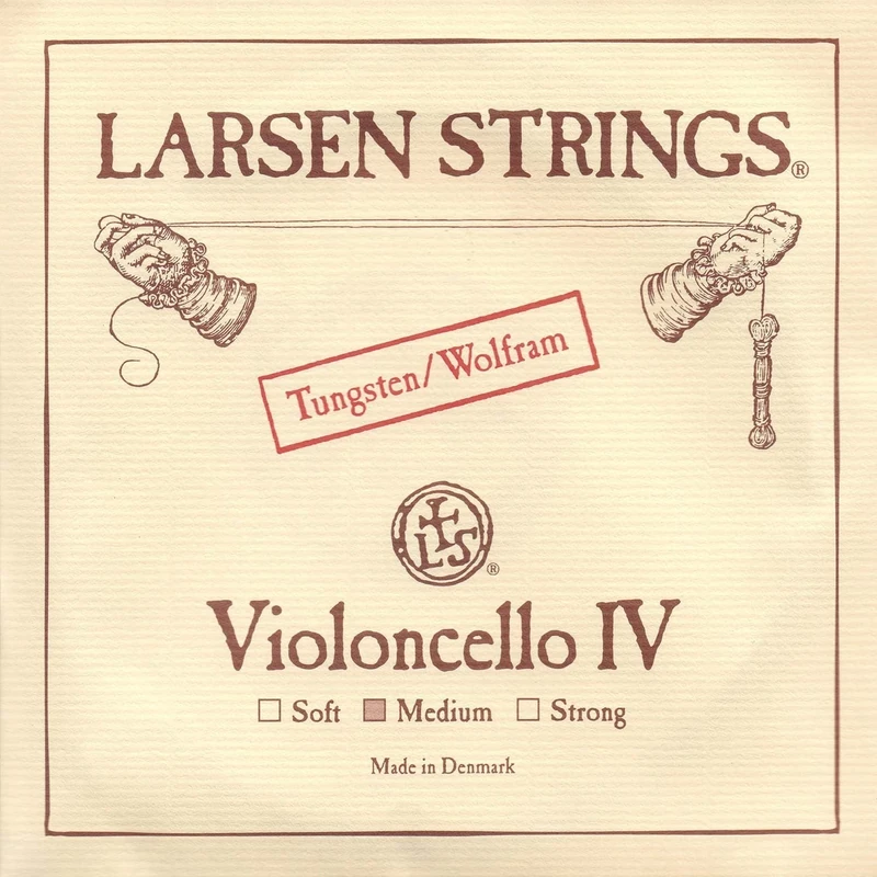 Larsen 4/4 Cello C String Medium Tungsten-Steel