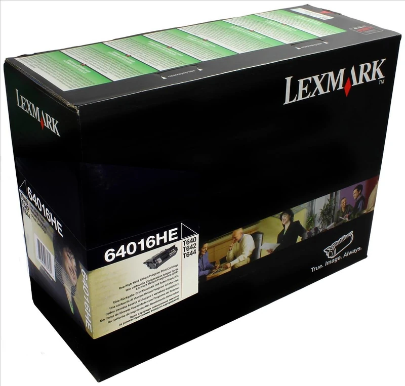 Lexmark 0064016HE laser toner cartridge - T640, T642 T644 T640N T642N T644N T640DN T642DN T644DN High Yield - 1 x black 64016HE