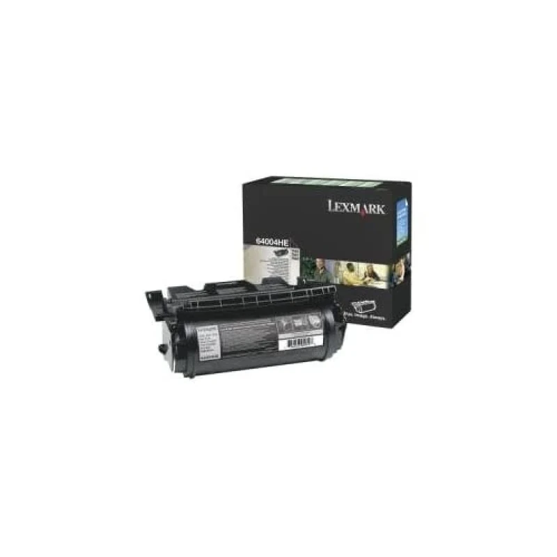 Lexmark 0064004HE black laser toner cartridge T640 / T642 / T644 T640N / T642N / T644N 64004HE