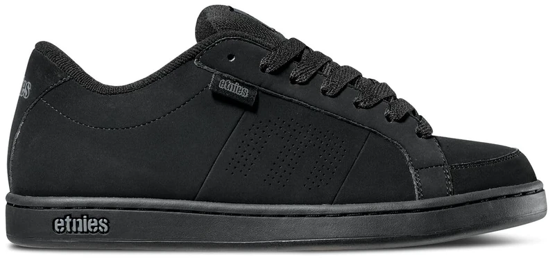 Etnies Kingpin - Classic Skate Heritage Fashion Style with on-Trend Puffy Look, Reinforced Cupsole, Cushioned Fit, Everyday Sneakers Black