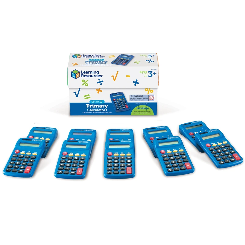 Learning Resources Primary Calculator (Set of 10)