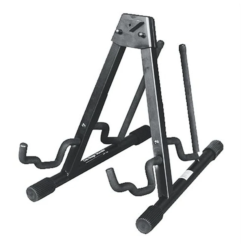 On-Stage GS7462DB Professional A-Frame Double Electric and Acoustic Guitar Stand