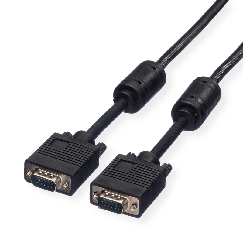 Roline VGA Monitor Cable HD15 Male to Male 20m