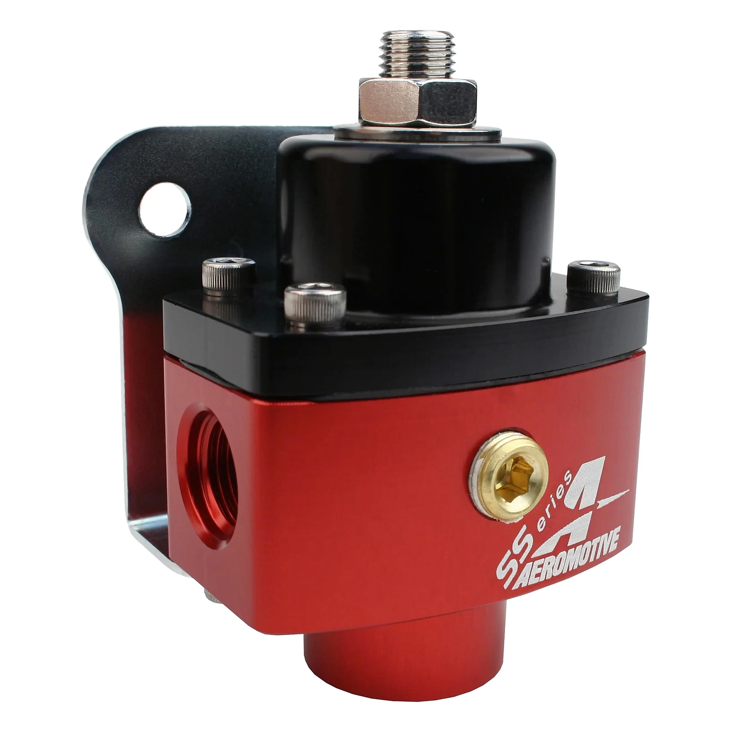 Aeromotive 13201 Regulator, Carbureted Adjustable, Billet 2-Port AN-6