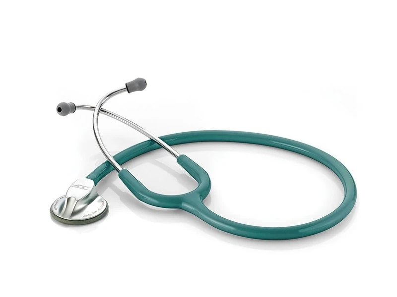 ADC Adscope 612 - Lightweight Platinum Clinician Stethoscope - Teal
