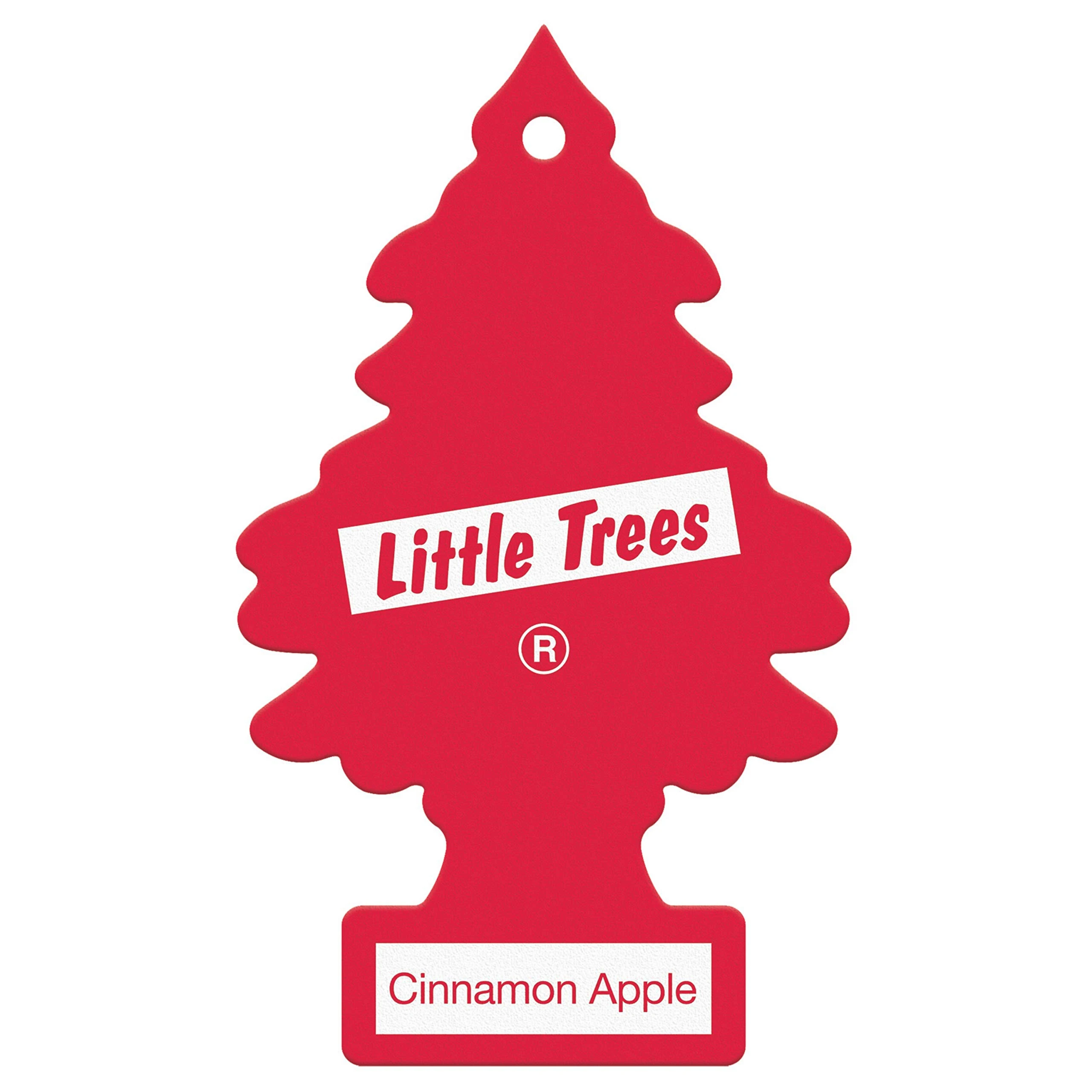 Little Trees Air Freshener Tree MTR0083 Cinnamon Apple Fragrance For Car Home Boat Caravan - Single Pack