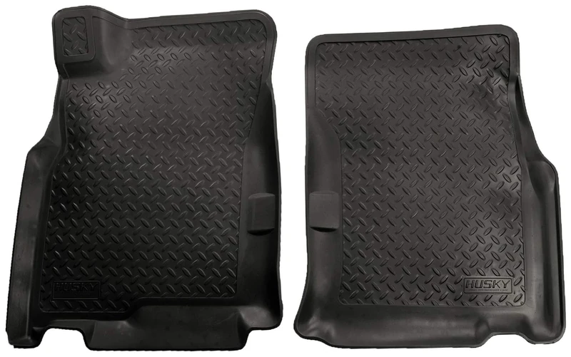 Husky Liners — Classic Style Floor Liners | Fits 2003-2009 Toyota 4Runner, Front Floor Liners, Black, 2 pcs. | 35751