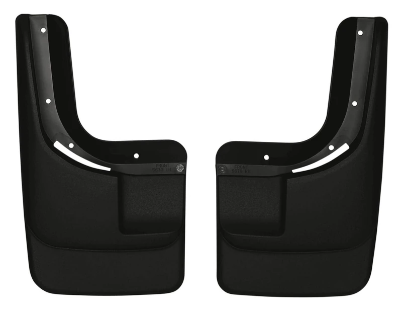 Husky Liners Fits 2004-12 Chevrolet Colorado, 2004-12 GMC Canyon - without Fender Flares Custom Front Mud Guards