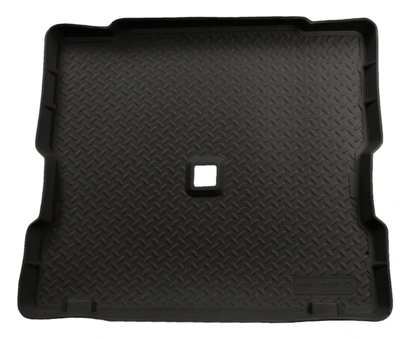 Husky Liners Fits 1987-95 Jeep Wrangler, 1997-02 Jeep Wrangler Classic Style Cargo Liner,Black,21751