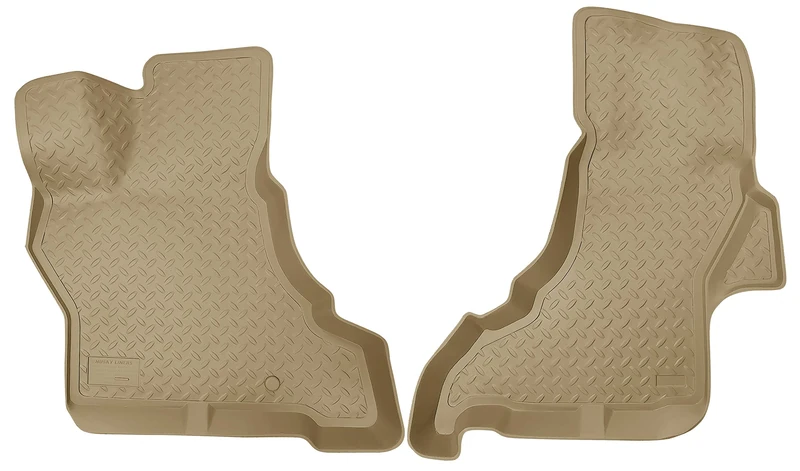 Husky Liners - 33253 Fits 2003-14 Ford E-150/E-250/E-350 Classic Style Front Floor Mats Tan