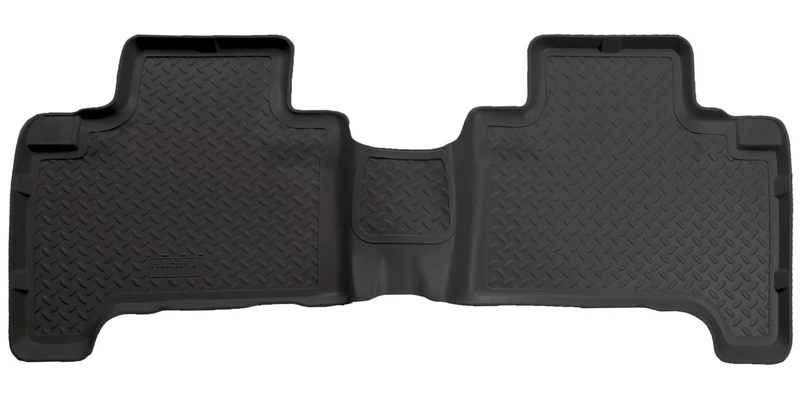 Husky Liners — Classic Style Floor Liners | Fits 2003-2009 Toyota 4Runner, 2nd Row Floor Liner, Black, 1 pc. | 65751