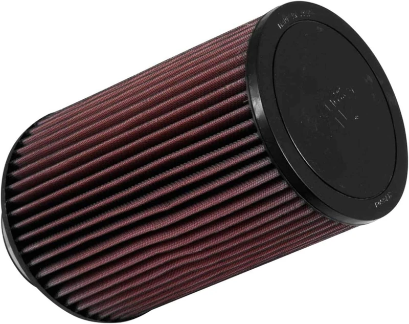 K&N Universal Clamp-On Air Filter: High Performance, Premium, Washable, Replacement Filter: Flange Diameter: 4 In, Filter Height: 9.5 In, Flange Length: 1.75 In, Shape: Round Tapered, RU-5045
