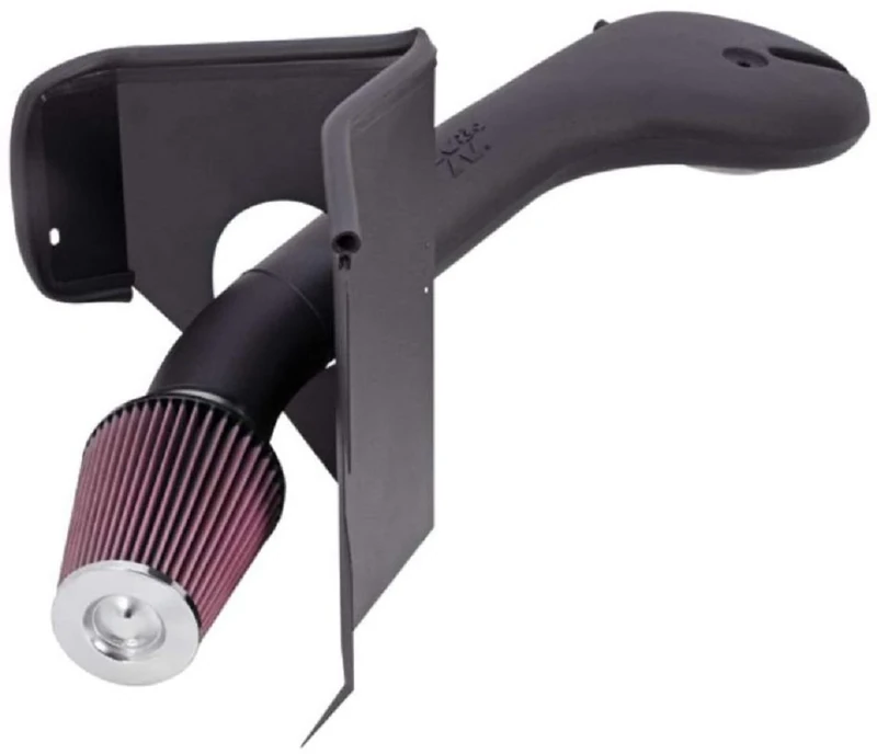 K&N 57-1527-1 Washable and Reusable Car Performance Intake Kit, Red