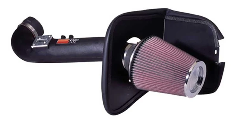 K&N 57-6012 Washable and Reusable Car Performance Intake Kit, Red