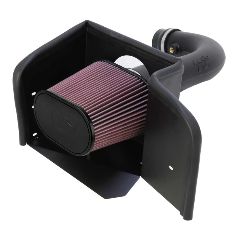 K&N 63-1529 Washable and Reusable Car Performance Intake Kit, Red