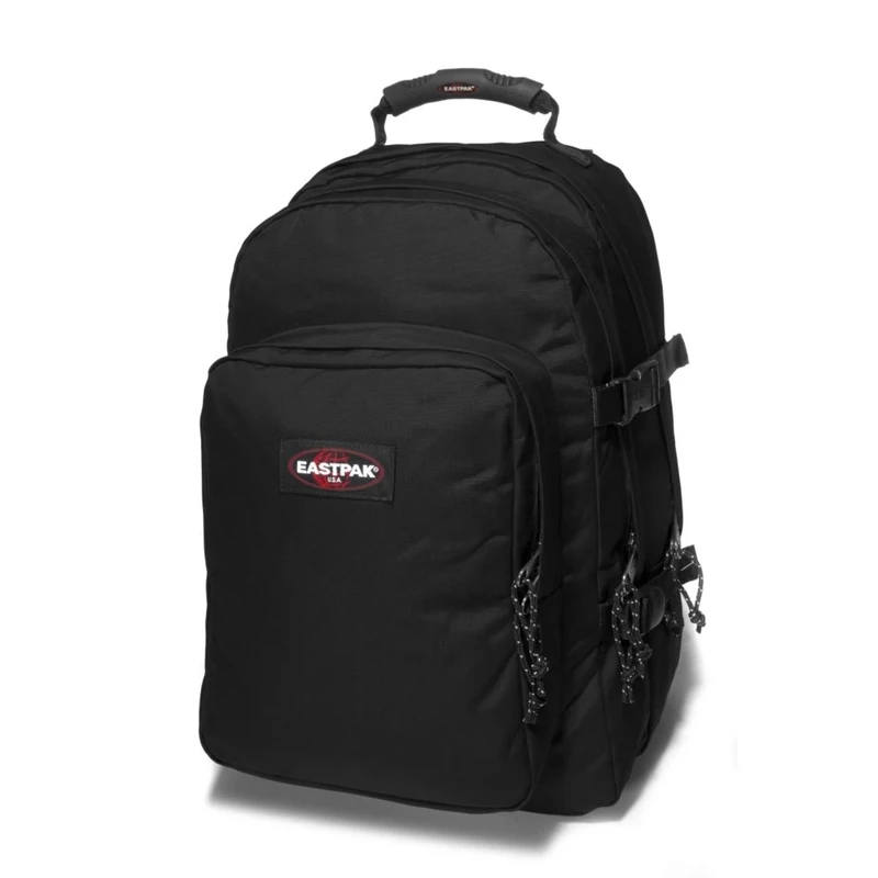Eastpak Provider 33L Backpack - Black Nylon Daypack Laptop Sleeve