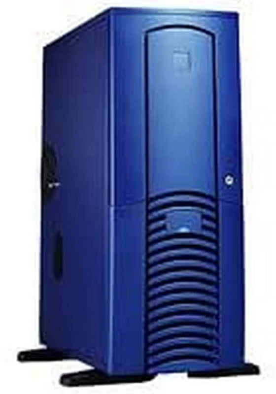 Chieftec DX-01BL-D-U Blue PC Case MiniTower 4 x 5.25 Blue - Image 1