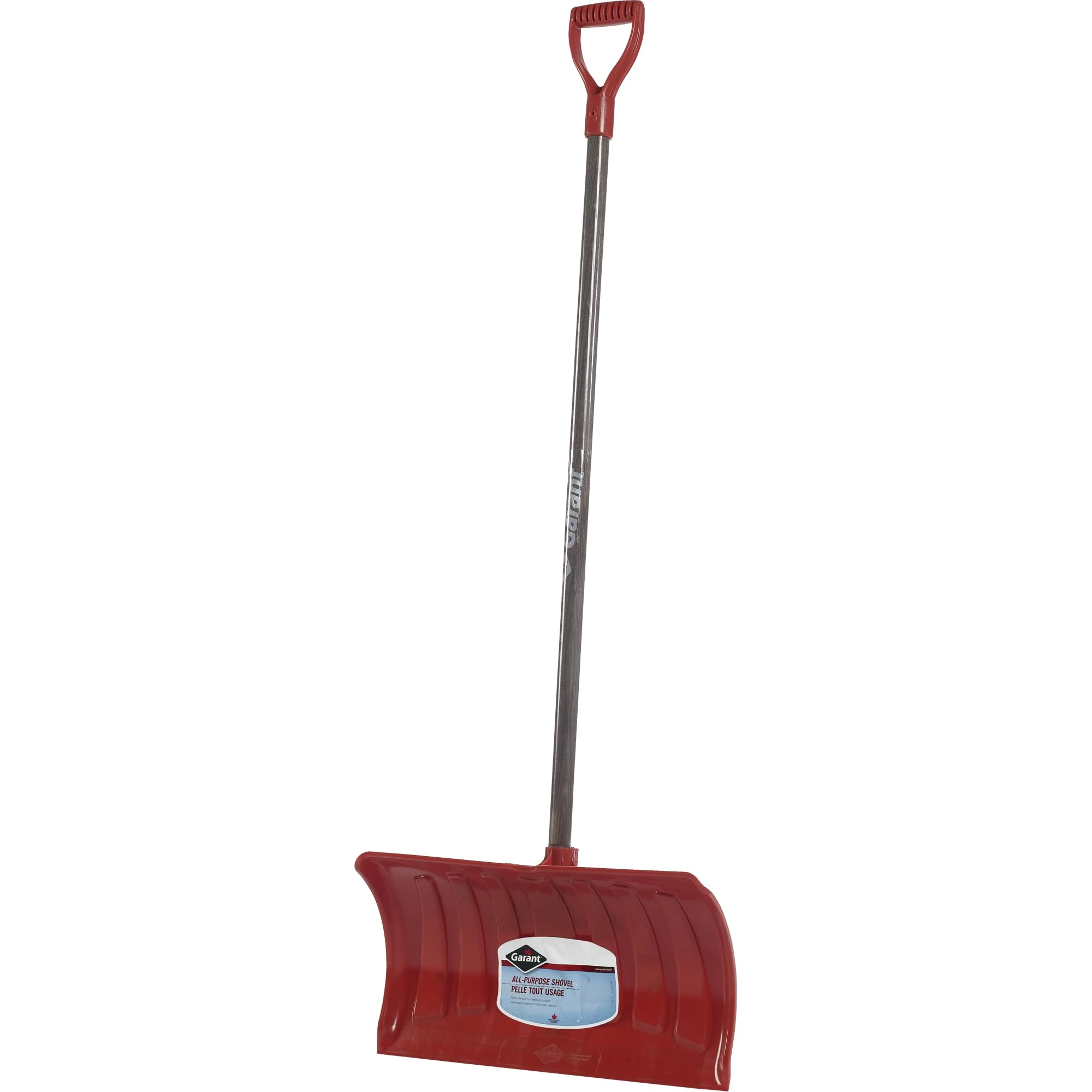 Garant NPP21KDU Nordic 21-Inch Poly Blade Snow Pusher - Red