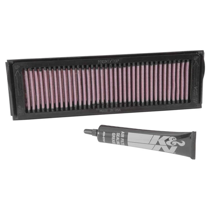 K&N Engine Air Filter: High Performance, Premium, Powersport Air Filter: Fits 2004-2007 KAWASAKI (ZX1000 Ninja ZX-10R) KA-1004