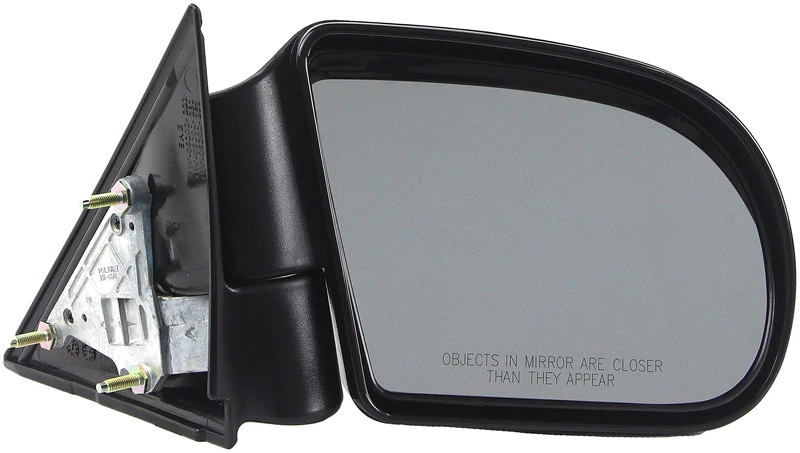 Dorman 955-067 Passenger Side Manual Door Mirror - Folding for Select Chevrolet/GMC Models, Black