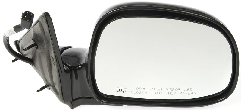 Dorman 955-091 Passenger Side Power Door Mirror - Heated/Folding Compatible with Select Chevrolet/GMC Models, Black