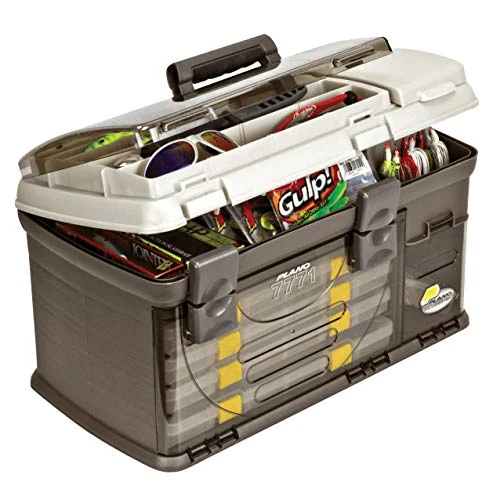 PLANO Guide Series StowAway Rack System Pro,Fishing Tackle Organizer, Portable Storage OrganizerTool box, Small parts, Removable Trays, Fishing, Beading, School, Office Supplies, Crafting Materials