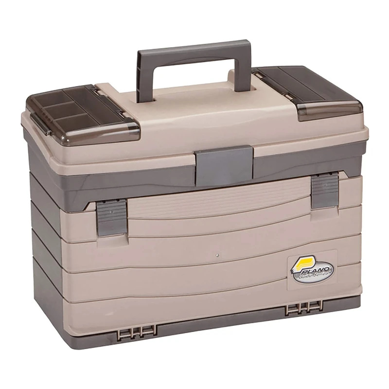 PLANO Guide Series Drawer Tackle Box,Fishing Tackle Organizer, Portable Storage Organizer, Tool box, Small parts, Removable Trays, Fishing, Beading, School or Office Supplies or Crafting Materials