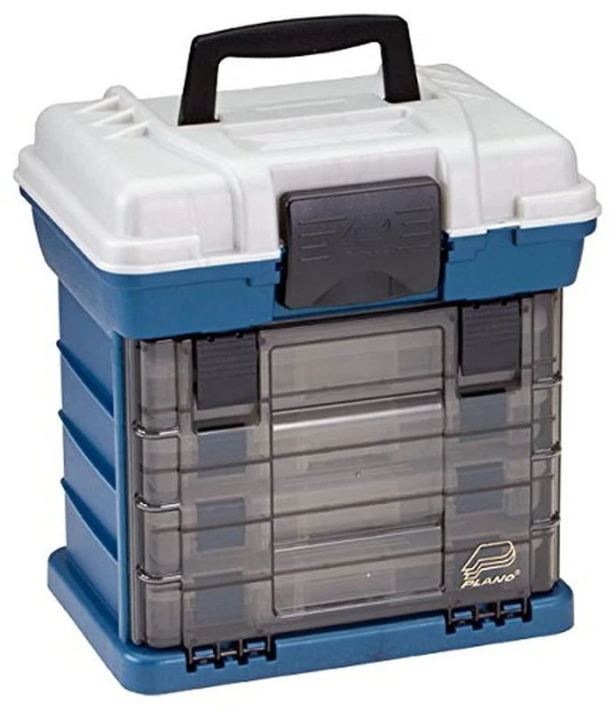PLANO 4-By Rack System 3600,Fishing Tackle Organizer, Portable Storage OrganizerTool box, Small parts, Removable Trays, Fishing, Beading, School or Office Supplies or Crafting Materials - Image 1