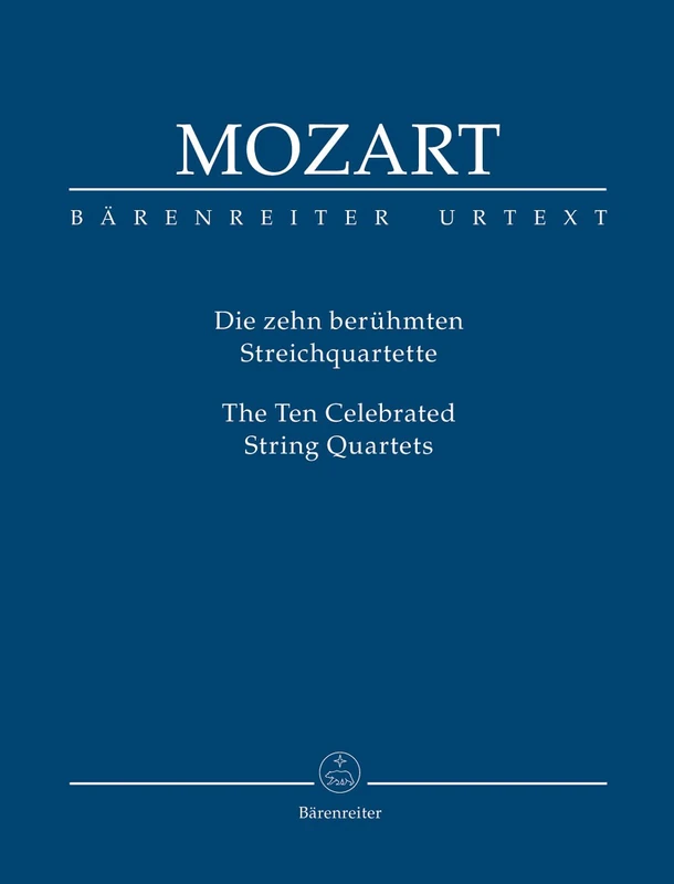 The Ten Celebrated String Quartets (Study Score)