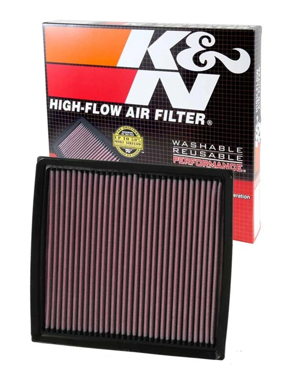 K&N Engine Air Filter: High Performance, Premium, Washable, Replacement Filter: Compatible with 2005-2011 CHEVROLET/BUICK/PONTIAC (Impala, Malibu, Monte Carlo, LaCrosse, Grand Prix), 33-2334