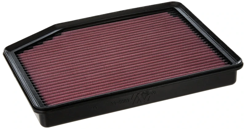 K&N Replacement air filter compatible with BMW 3-Series E90 325xi/328i/xi 2006- + BMW 1-Series E87 128i 2007-2014 (33-2332)