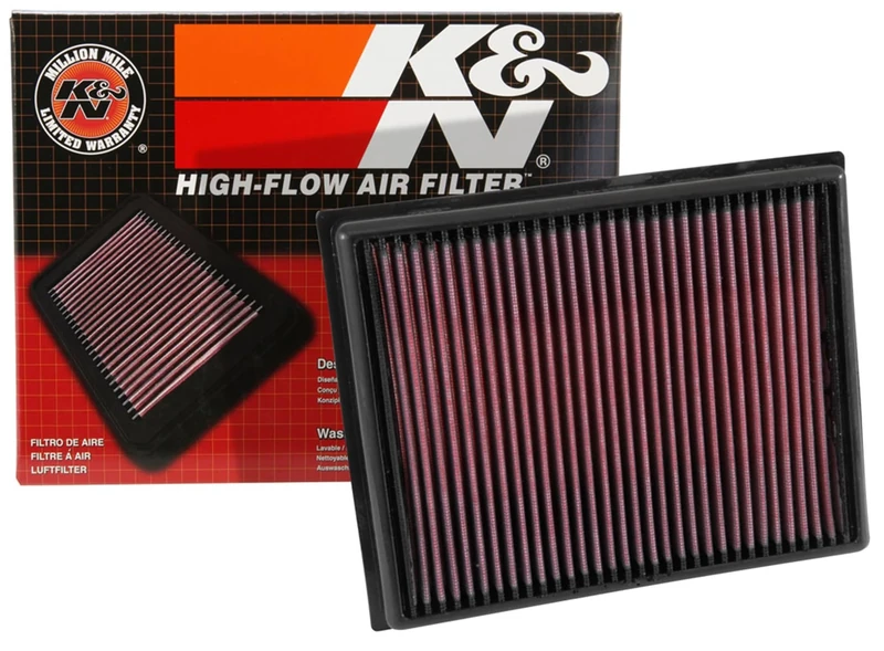 K&N Engine Air Filter: High Performance, Premium, Washable, Panel Filter: 1996-2017 (SAMSUNG SM5, Laguna III, Latitude, Palio, Siena, Strada, Albea), 33-2793