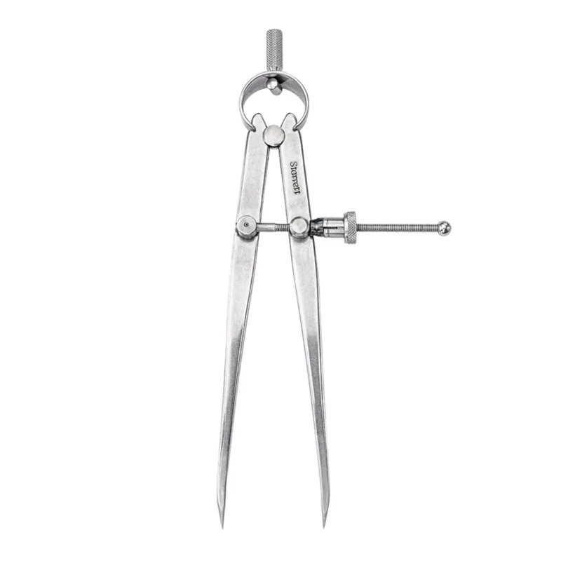 Starrett 83B-6 Yankee Spring-Type Divider, Quick-Spring Nut, 6"/150 mm Leg Length