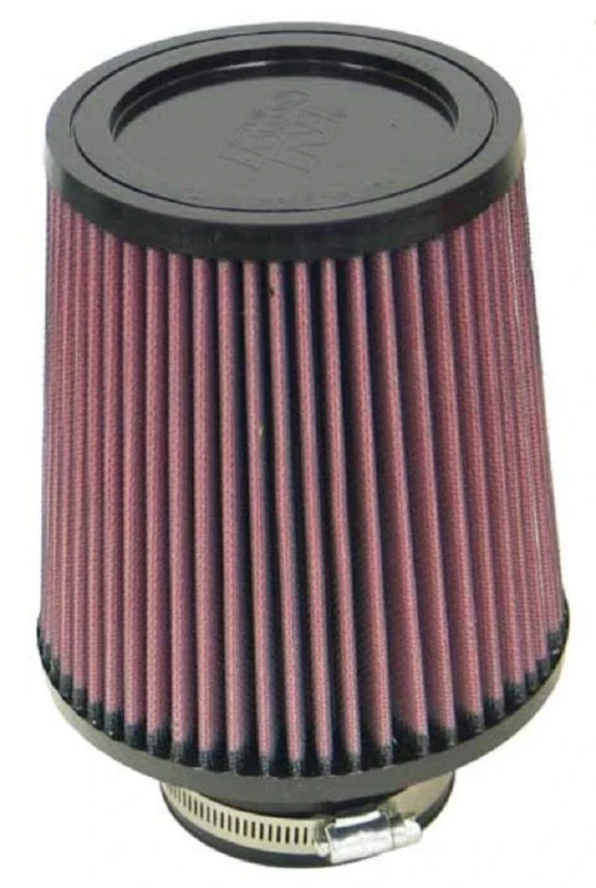 K&N Universal Clamp-On Air Filter: High Performance, Premium, Washable, Replacement Filter: Flange Diameter: 3 In, Filter Height: 6.5 In, Flange Length: 1.75 In, Shape: Round Tapered, RU-4730