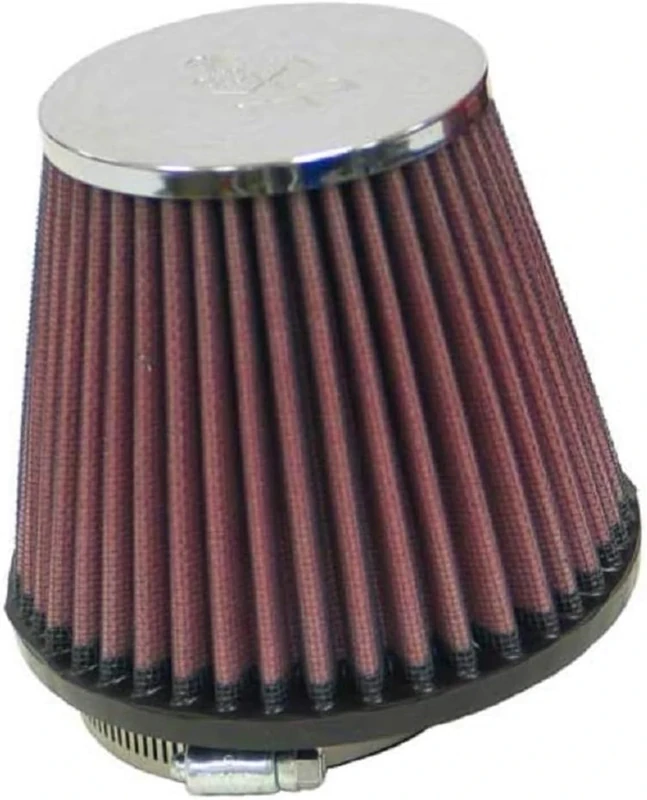 K and N RC-4570 Car and Motorcycle Universal Chrome Filter