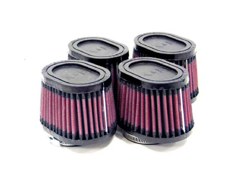 K&N Universal Clamp-On Air Filter: High Performance, Premium, Replacement Engine Filter: Flange Diameter: 2.125 In, Filter Height: 2.75 In, Flange Length: 0.625 In, Shape: Oval Straight, RU-0984