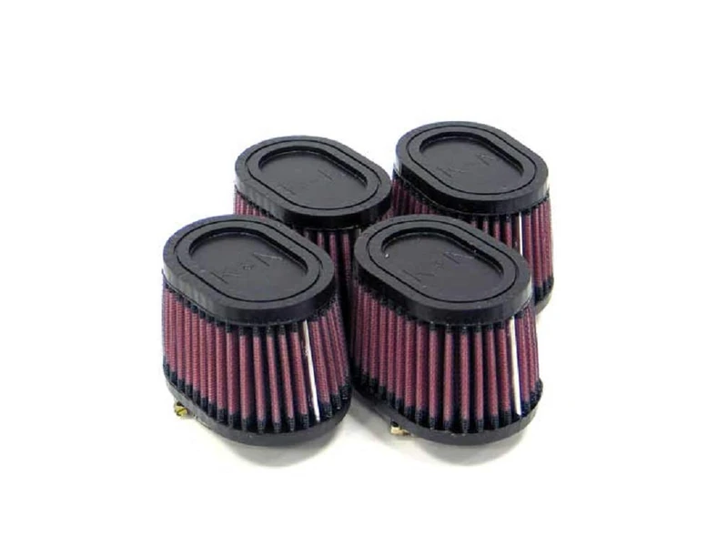 K&N Universal Clamp-On Air Filter: High Performance, Premium, Replacement Engine Filter: Flange Diameter: 1.75 In, Filter Height: 2.75 In, Flange Length: 0.625 In, Shape: Oval Straight, RU-2454