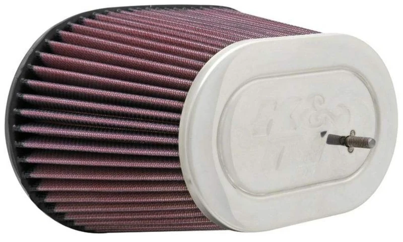 K&N Universal Clamp-On Air Filter: High Performance, Premium, Washable, Replacement Engine Filter: Filter Height: 5.5 In, Flange Length: 0.875 In, Shape: Oval Tapered, RC-5050