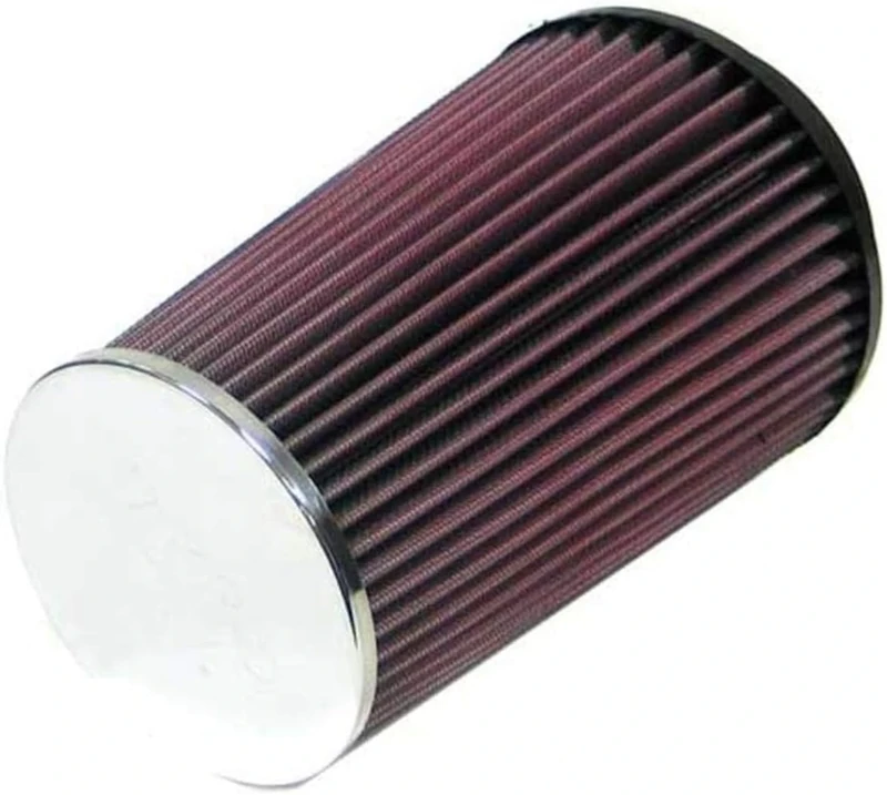 K and N RC-4580 Car and Motorcycle Universal Chrome Filter