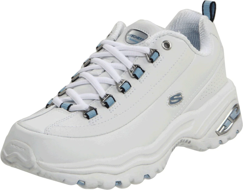 Skechers Sport Women's Premium Sneaker white Size: 9.5 Wide