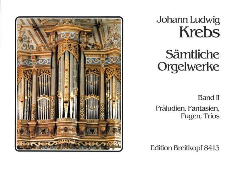 Complete Organ Works, Vol.2 - Preludes, Fantasias, Fugues, Trios - Breitkopf Urtext - organ - (EB 8413)