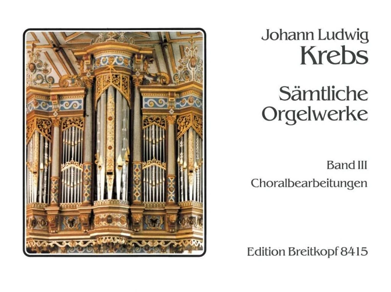 Complete Organ Works, Vol.3 - 35 Chorale Settings - Breitkopf Urtext - organ - (EB 8415): 2